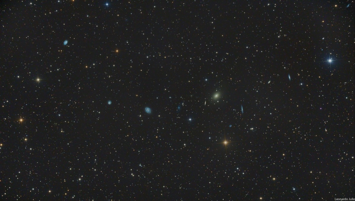 NGC 7418 / 7421  IC 5269/70/73