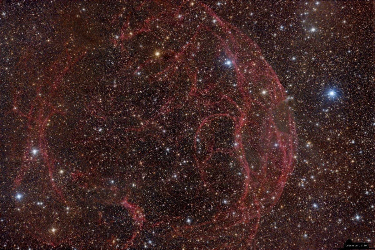 SH2 240 Simeis 147 or  Spaghetti Nebula