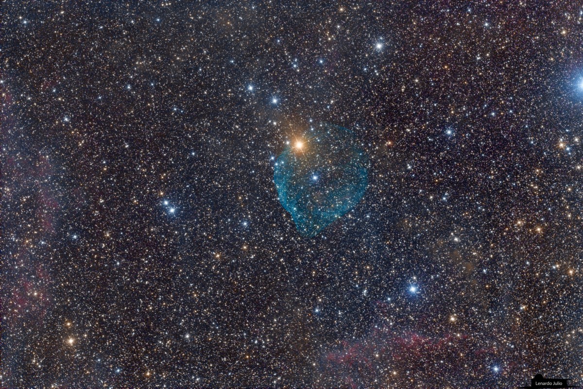 SH2-308 Bubble arround the Wolf-Rayet-Star