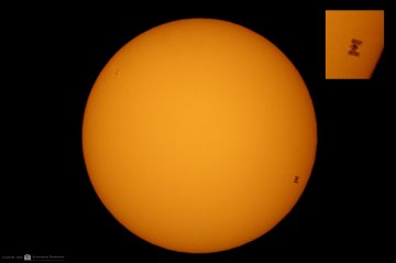 ISS Sun Transit 27-2-11