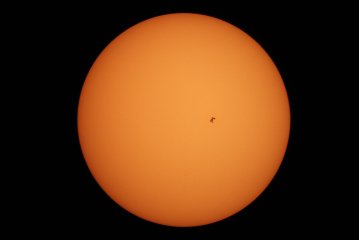 ISS Transitando el Sol