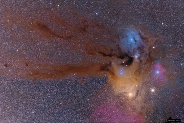 Rho Ophiuchi Nebula IC 4604