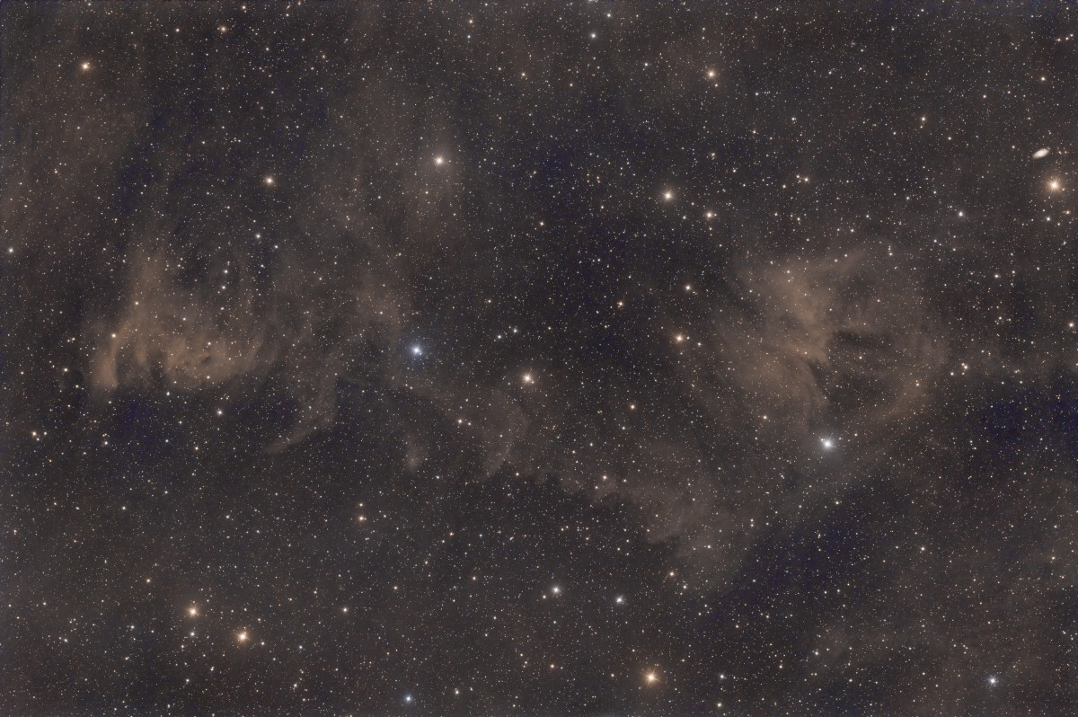 NGC 6070B MBM 38 and 39 dark nebula