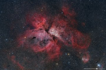 NGC 3372 Eta Carinae Nebula