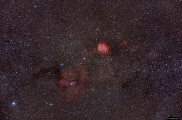 NGC 2237 NGC 2261 and IC 447