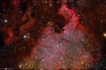NGC 7000 Norte America Nebula