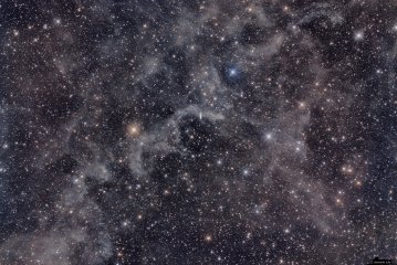 MBM 54 Integrated Flux Nebula and NGC 7497